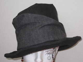 ワイヤー入りハット
