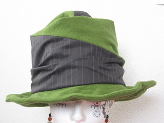 ツバ広ワイヤー入りハット