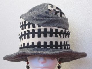 ワイヤー入りハット
