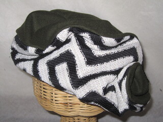 ワイヤー入り変形ベレー