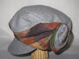 ワイヤー入り変形キャスケット