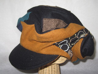 ワイヤー入り変形キャスケット